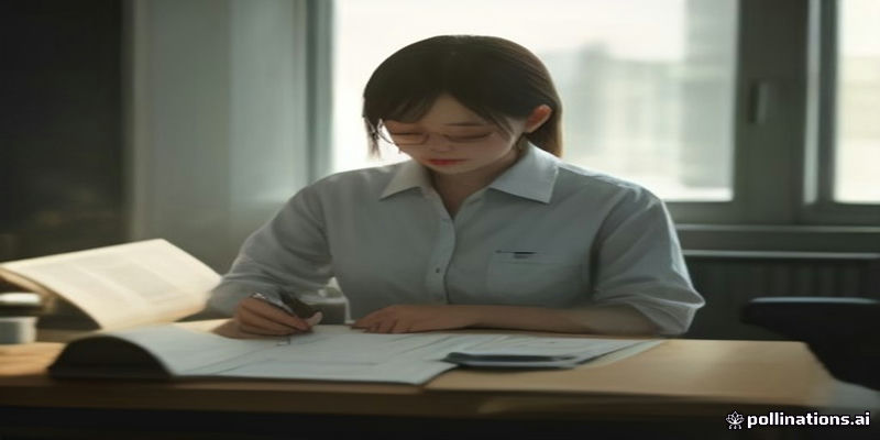 근로계약서에 서명하는 새 직원