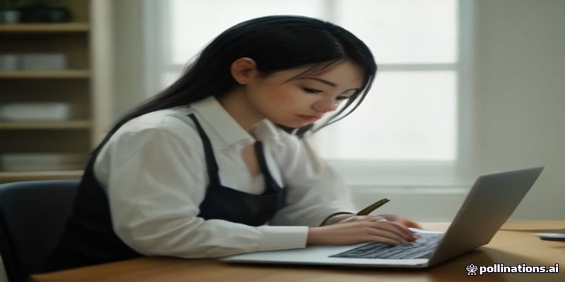 급여 계산표를 작성하는 사장님