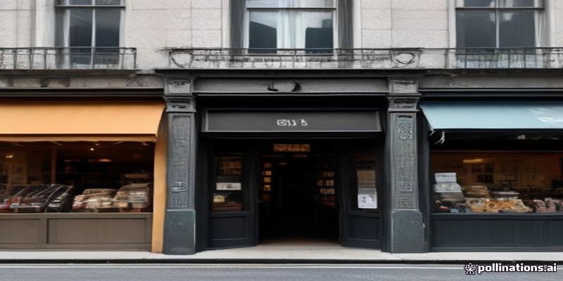 상가 상권 전경